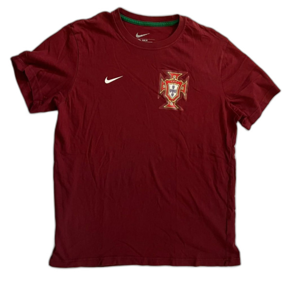Nike Men’s Short Sleeve Shirt Red - Picture 1 of 4